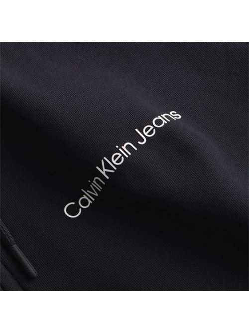 felpa CALVIN KLEIN | J30J325148BEH NERO